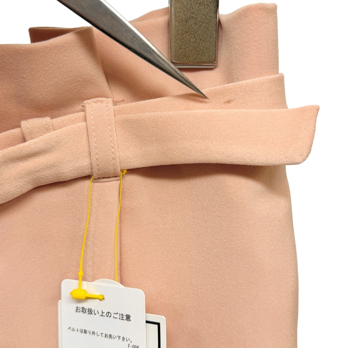 【新品/訳アリ】[印象NB] ROPE PICNIC ロペピクニック テーパードパンツ レディース 38 ベージュ くすみ桃ベージュ ポリエステル×ポリウレタン 無地 中国製 ファスナーなど無し 1タック ウエストゴム 後ろポケット無し undo-rowa-10065892 Undo Rowa 楽天市場店 サンプル画像3