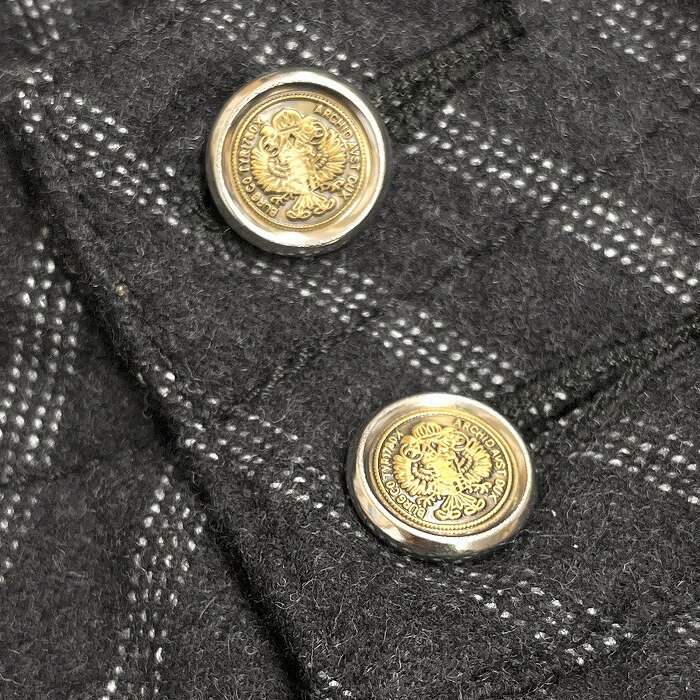 【全品ポイント10倍|開催中|〜9/24(水)01:59＼9月お買い物マラソン／100円〜2,000円OFFクーポン配布中】ロイヤルパーティー 【新品】ROYAL PARTY 起毛 ハーフパンツ ストライプ ポリ×ウール 38 チャコールブラック 黒系×白 レディース