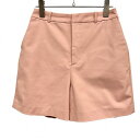 【07/19(土)20:00~07/26(土)01:59\7月後半お買い物マラソン/100円~2,000円OFFクーポン配布中】【新品/訳アリ】SNIDEL キュロットパンツ ショート ハーフパンツ 無地 綿×ナイロン×ポリウレタン S (0) ピンクベージュ系 レディース