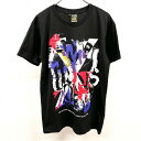 【中古】ONE OK ROCK 2018 AMBITIONS JAPAN DOME TOUR ワンオクロック M レディース(メンズ？) Tシャツ プリント 音楽 公式グッズ 半袖 綿×ポリ 黒