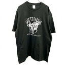 arma bianca - XL メンズ Tシャツ 真・女神転生 NOCTURNE HD REMASTER オルトロス オレサマオマエマルカジリ 半袖 綿100% 黒