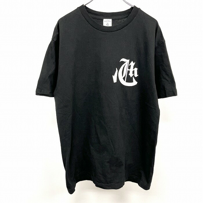 【中古】ライブツアー 2017 コブクロ Live Tour 2017 Kobukuro 音楽 Tシャツ 半袖 両面プリント 英字 文字 丸首 綿100% L ブラック 黒 メンズ