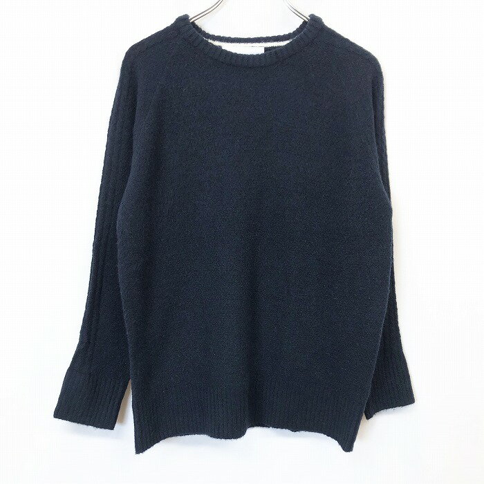 【もうすぐ終了|全品ポイント10倍|〜03/27(木)01:59まで\お買い物マラソン/100〜2,000円OFFクーポン配布中】【中古】CIAOPANIC TYPY チャオパニック ティピー S メンズ ニット セーター ストレッチ ラグラン 長袖 アクリル×ナイロン×毛×モヘヤなど 紺