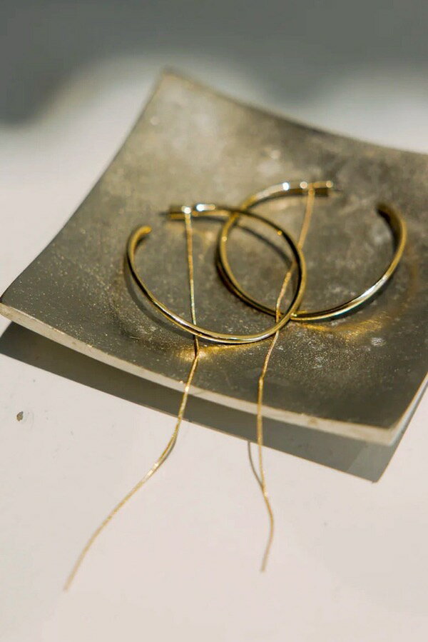 CHIGNON(シニヨン)/BIGフープ&チェーン2WAYピアスのサムネイル