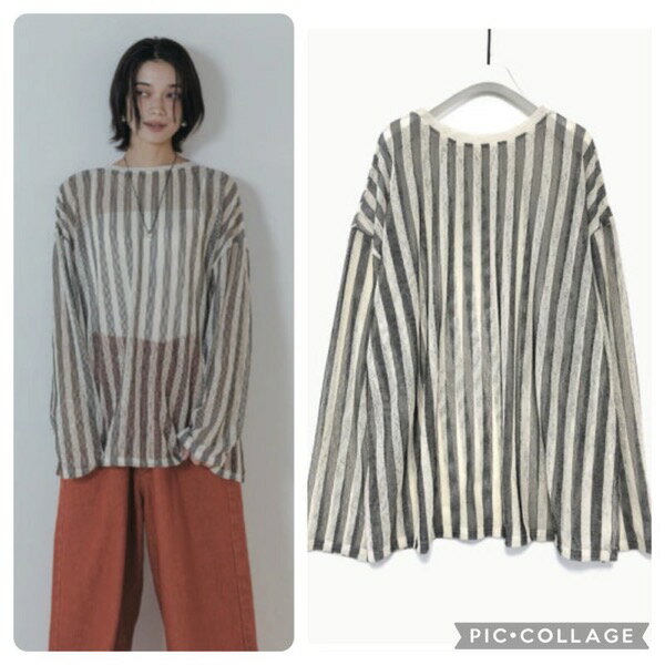 Rakuten - CHIGNON(シニヨン)/ストライプシアーPO