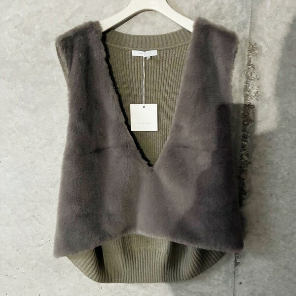 【14800→10360】CHIGNON(シニヨン)/ファードッキングベスト