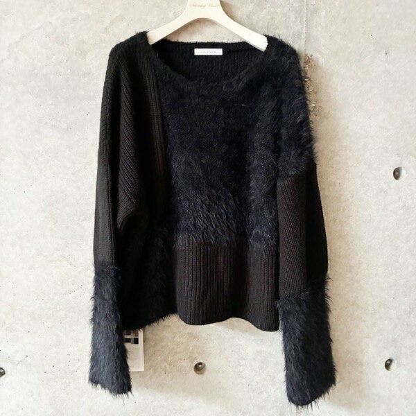 【予約販売】CHIGNON(シニヨン)/編地MIXニットPO(10月上入荷予定)のサムネイル