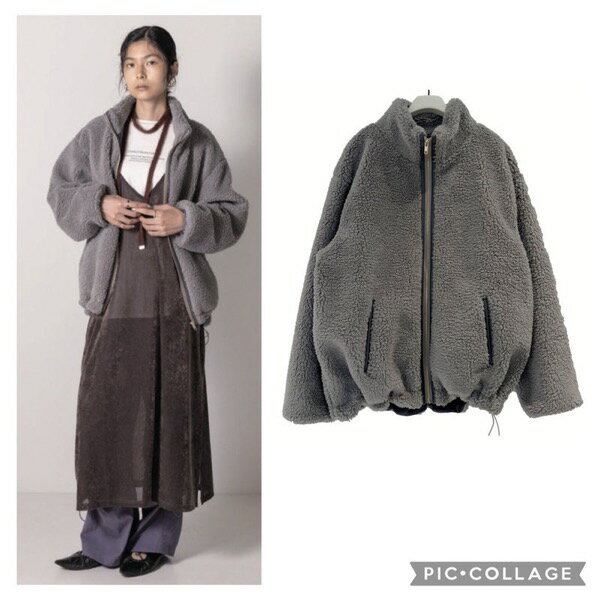 【予約販売】CHIGNON(シニヨン)/リバーシブルブルゾン(10月中入荷予定)のサムネイル