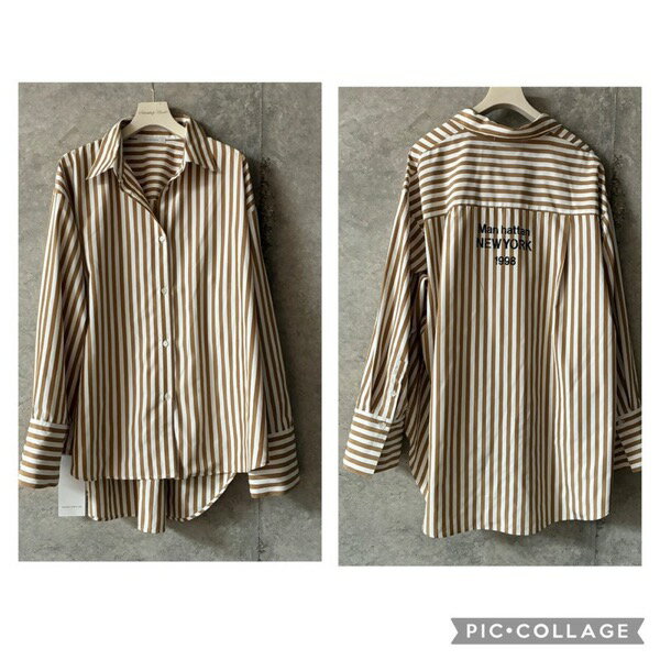 CHIGNON(シニヨン)/2WAYストライプSHのサムネイル