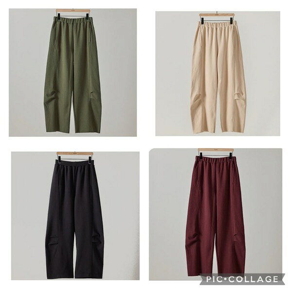 【予約販売】YENN(イエン)/KEEN TUCK SWEAT PT(10月末入荷予定)のサムネイル