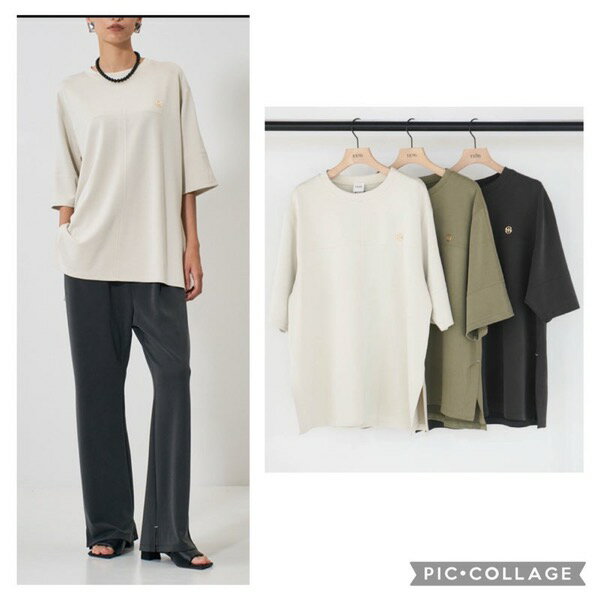 【予約販売】YENN(イエン)/STITCH WORK TEE(2月上入荷予定)のサムネイル