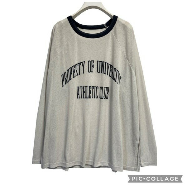 【予約販売】CHIGNON(シニヨン)/ラグランロゴシアーロンT(11月中入荷予定)のサムネイル