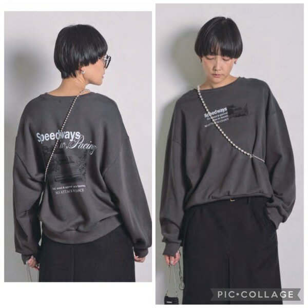 【予約販売】CHIGNON(シニヨン)/Photo裏毛スウェット(12月中入荷予定)のサムネイル