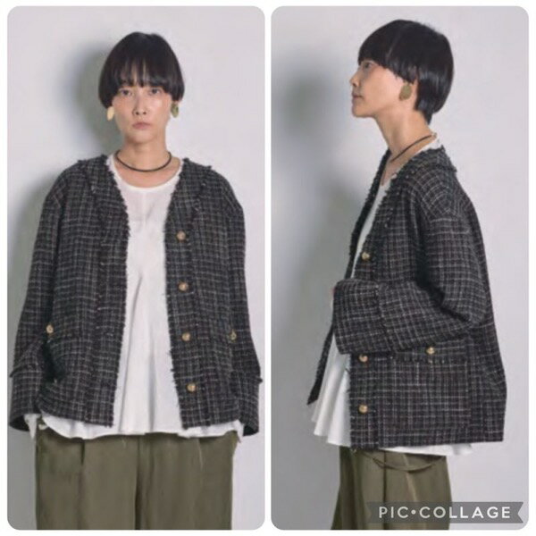 【予約販売】CHIGNON(シニヨン)/ツイードJK(12月上入荷予定)のサムネイル