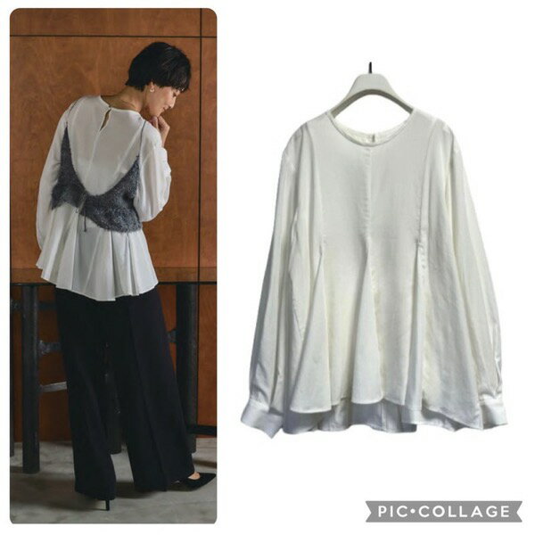 【予約販売】CHIGNON(シニヨン)/トライアングルフレアブラウス(12月上入荷予定)のサムネイル