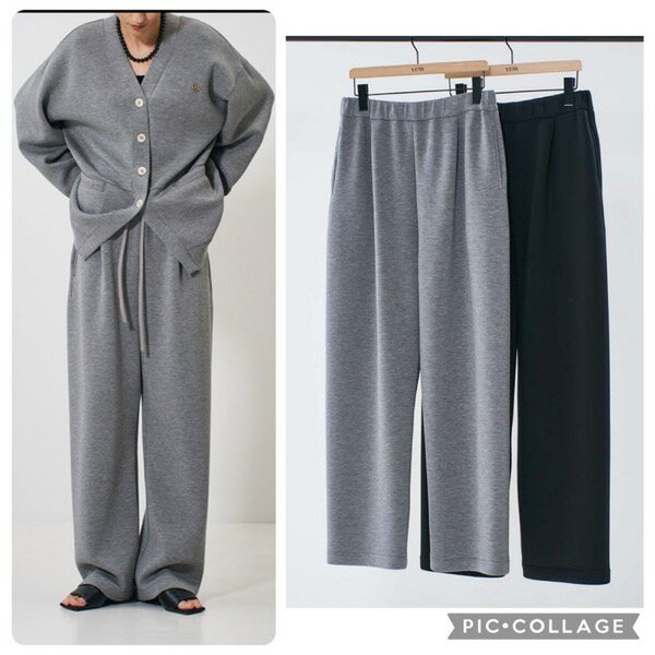 【予約販売】YENN(イエン)/SPONDISH TUCK PT(2月上入荷予定)のサムネイル