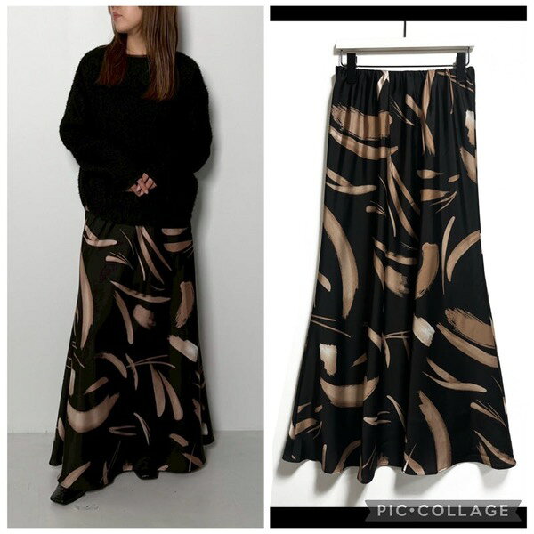 【予約販売】CHIGNON(シニヨン)/サテンプリントSK(12月中入荷予定)のサムネイル