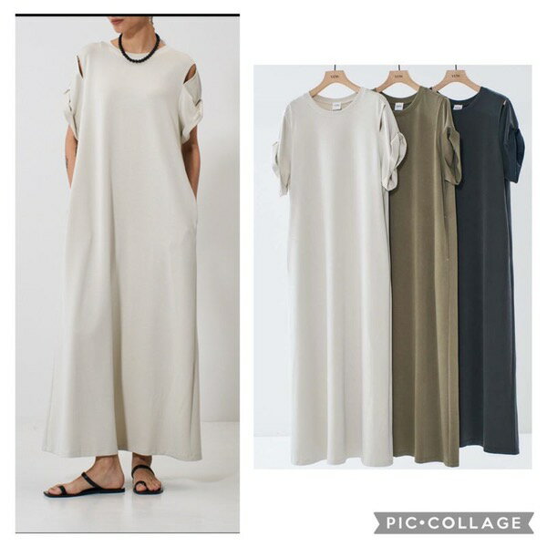 【予約販売】YENN(イエン)/EYELETS TEE DRESS(2月上入荷予定)のサムネイル