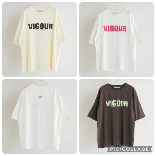 【予約販売】CHIGNON(シニヨン)/”VIGOUR”プリントTee(2月中入荷予定)のサムネイル