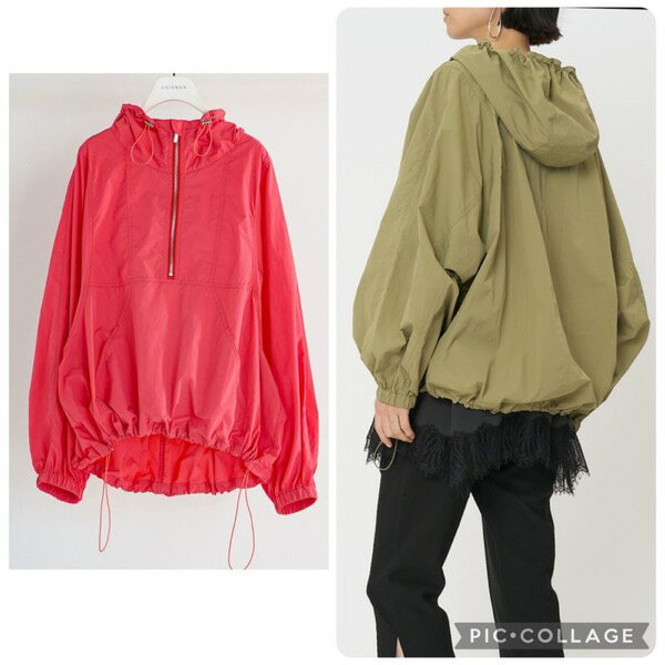 【予約販売】CHIGNON(シニヨン)/ドルマンスリーブアノラック(2月中入荷予定)のサムネイル