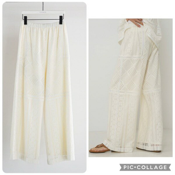 【予約販売】CHIGNON(シニヨン)/パッチワークレースPT(2月中入荷予定)のサムネイル