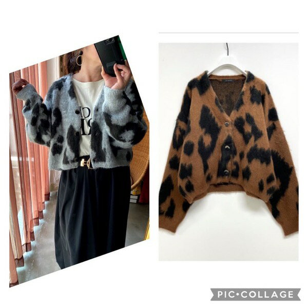 【予約販売】CHIGNON(シニヨン)/レオパード柄毛ガキニットCD(9月上入荷予定)のサムネイル