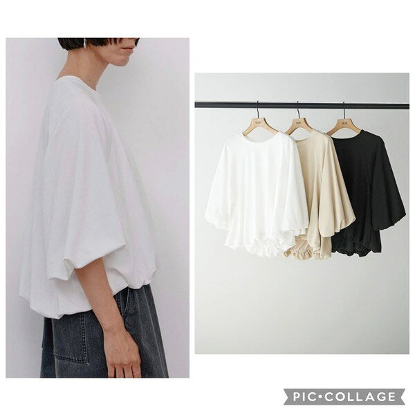YENN(イエン)/AIRY BALLOON TEE(1月中入荷予定)