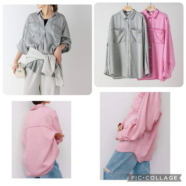 YENN(イエン)/FADED OVERSIZE SHIRT(1月中入荷予定)