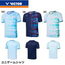 ビクター VICTOR ウエア ゲームシャツ T-45002 バドミントン