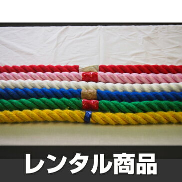 【レンタル】 綱引き 10m 紅白手旗セット