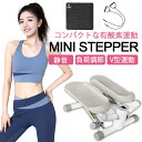 【10日限定!2人に1人最大100%Pバック】ステッパー ミニステッパー 負荷調整 ツイスト ダイエット 健康 静音 足踏み エクササイズバンド/防音マット トレーニング コンパクト 健康器具 自宅トレ 有酸素運動 室内 フィットネス 踏み台 グッズ 油圧シリンダー プレゼント