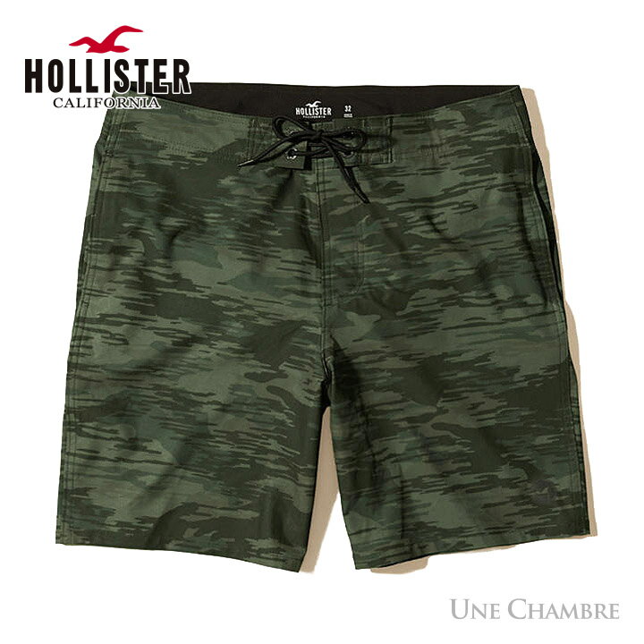 ホリスター メンズ クラシックフィット ストレッチ ボードショーツ スイムパンツ 海水パンツ Hollister classic fit strech board shor..