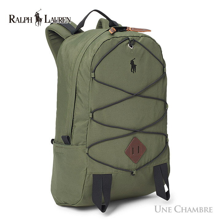 ポロ ラルフローレン ライトウェイトマウンテン バックパック Polo Ralph Lauren Light Weight Mountain Backpack リュック バッグ カラー：オリーブカーキ