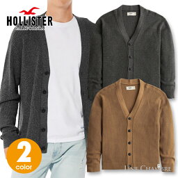 ホリスター カンパニー ホリスター メンズ リラックスカーディガン セーター Hollister Relaxed Cardigan Sweater 2カラー：●ダークグレー、●ブラウン