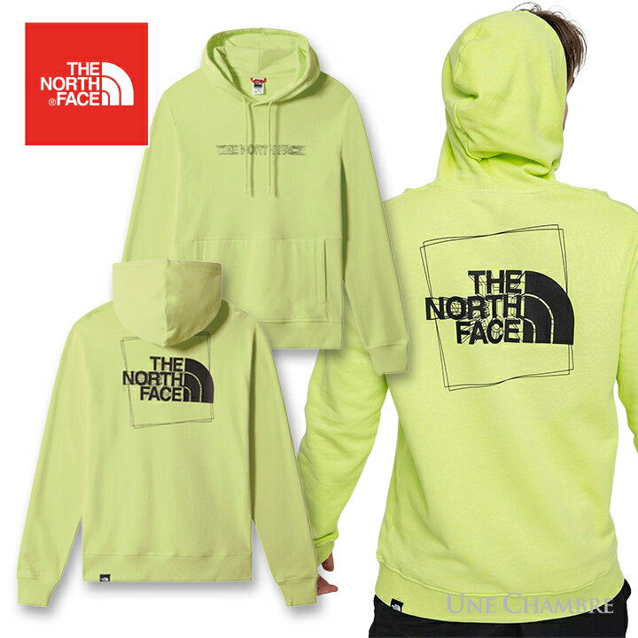 ザ ノースフェイス メンズ コーディネイトフーディー スウェットシャツ プルオーバーパーカー トレーナー 裏起毛 The North Face Coordinates Hoodie Sweatshirt シャープグリーン（イエローグリーン） NF0A5IG8HDD1