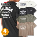 ホリスター メンズ 刺繍 アップリケ プリントロゴグラフィック半袖Tシャツ Hollister Logo Graphic Tee 4カラー：オフホワイト、ブラック、オリーブ、ブラウン