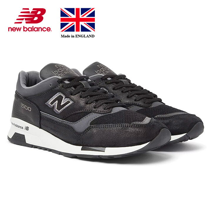 ニューバランス New Balance M1500DJ 40th Anniversary イギリス生産40周年記念モデル width:D Made in England UK イングランド Harris Tweed ハリスツイード/スウェード/レザー ブラック/グレー メンズサイズ 991