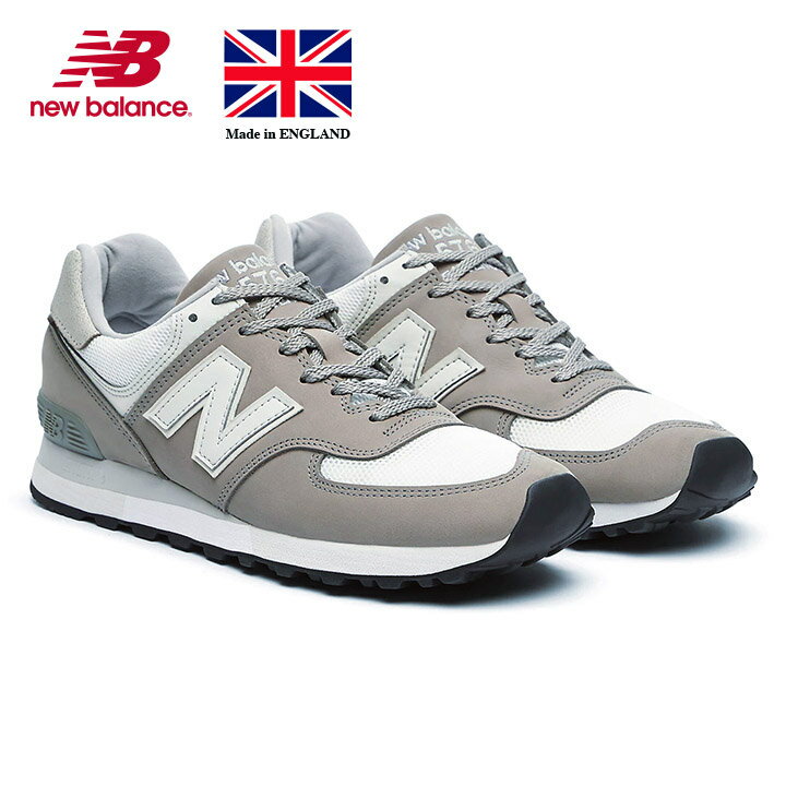 ニューバランス レザースニーカー メンズ ニューバランス New Balance OU576FLB width:D Made in England UK イングランド イギリス スウェード/ナイロンメッシュ フリントグレー/ホワイト メンズサイズ 35th 35周年