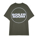 BOILER ROOM (ボイラー ルーム) OG T-SHIRT 3M (KHAKI) ボイラールーム Tシャツ カットソー ロゴ ブランド メンズ レディース ユニセックス カーキ グリーン