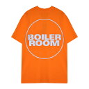 BOILER ROOM (ボイラー ルーム) OG T-SHIRT 3M (ORANGE) ボイラールーム Tシャツ カットソー ロゴ ブランド メンズ レディース ユニセックス オレンジ