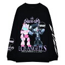 最大90 OFF SALE BOILER ROOM (ボイラー ルーム) BOILER ROOM LOS ANGELES LS T-SHIRT (BLACK) ボイラールーム ロングスリーブ Tシャツ ロンT ロゴ ブランド メンズ レディース ユニセックス ブラック