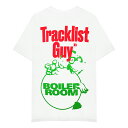 最大90 OFF SALE BOILER ROOM (ボイラー ルーム) TRACKLIST T-SHIRT (WHITE) ボイラールーム Tシャツ カットソー ロゴ ブランド メンズ レディース ユニセックス ホワイト