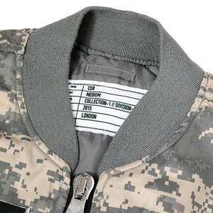 C-O-R | MA-1 COR LAND BOMBER (ACU DIGITAL CAMO) ボンバージャケット パッチ グラフィック カモフラージュ アウター メンズ デジタル カモ