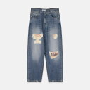 CARNE BOLLENTE | TATTOO TEASE (WASHED LIGHT BLUE) デニムパンツ ジーンズ ダメージ タトゥー ボトムス メンズ...