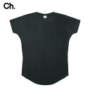 CHAPTER (チャプター) YURI POCKET DISTRESSED T-SHIRT (BLACK)  