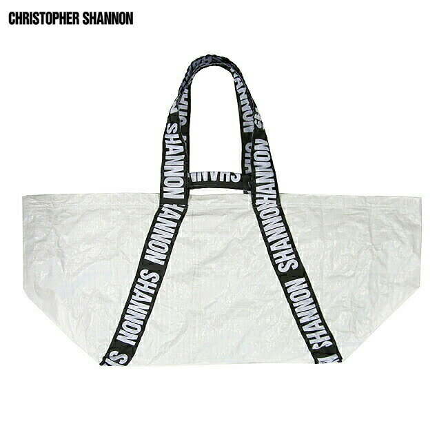 CHRISTOPHER SHANNON (クリストファー シャノン) CARRYALL BAG (WHITE)  