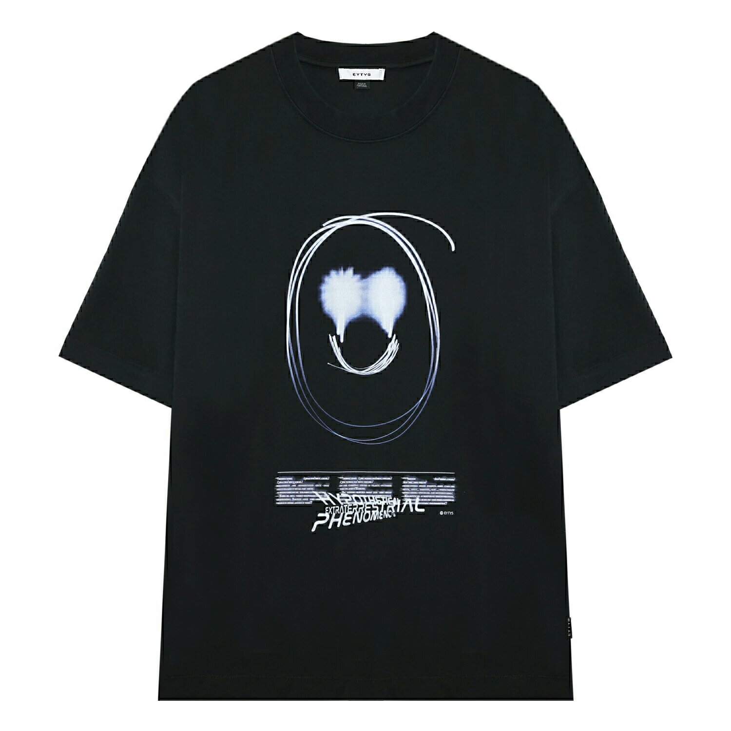 楽天UNEEK BASEMNT[最大90％OFF SALE] EYTYS （エイティーズ エイティス） JAY T-SHIRT （SMILEY） [半袖 Tシャツ カットソー グラフィック ブランド メンズ レディース ユニセックス] [ブラック]