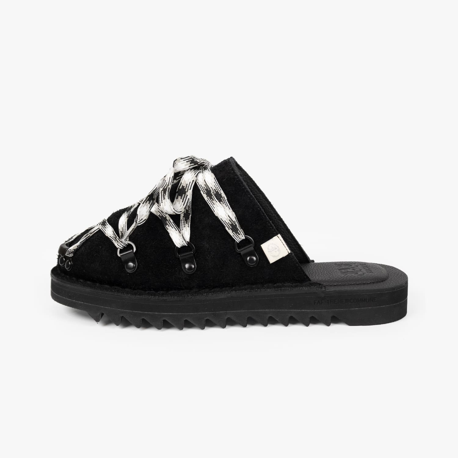 Rakuten - FAKE AS FLOWERS FAF | SUICOKE (BLACK) スイコック コラボレーション サンダル ミュール レザー メンズ ブラック