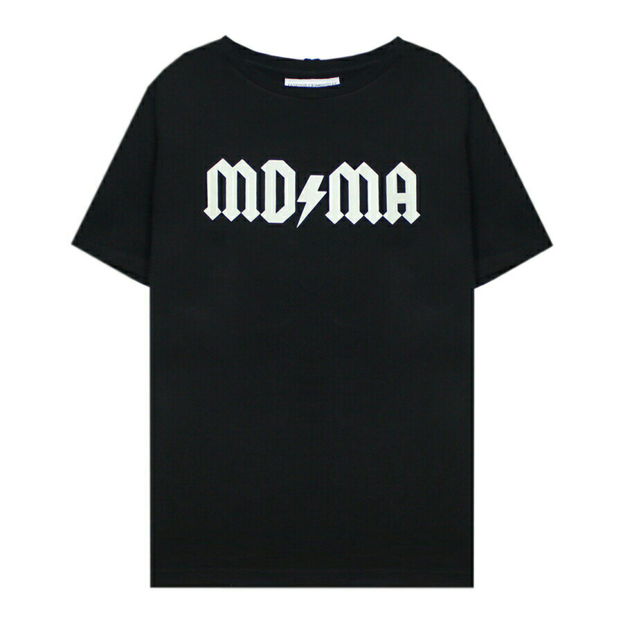 最大90 OFF SALE FASHION CRIMINAL LONDON (ファッション クリミナル ロンドン) GLOW IN THE DARK TEE (BLACK) MDMA Tシャツ カットソー ロゴ ブランド メンズ レディース ユニセックス ブラック