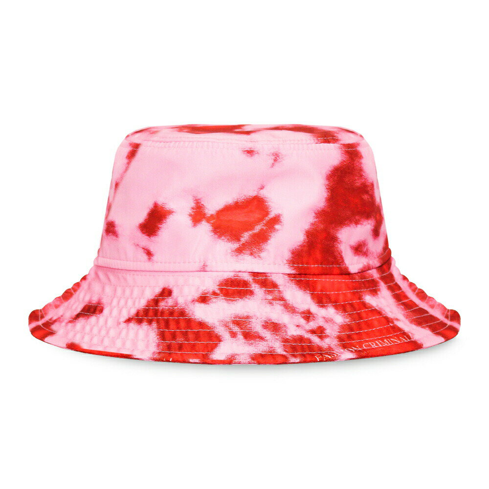  FASHION CRIMINAL LONDON (ファッション クリミナル ロンドン) MASCOTTE PINK BUCKET HAT (PINK/RED)  